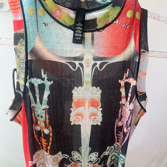 SKIMS Summer Mesh High Neck Long Dress  Orchid Cabinet - Picture 6 of 6